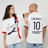 Nike   Dembélé / No. 10 / PSG Nike Away Stadium 2024/25  weiß