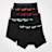 SNIPES 5 PACK - Black Tape  Briefs Boxershorts multicolor