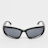 Karl Kani Retro Oval Shaped Sunglasses noir