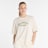New Balance LINEAR HERITAGE OVERSIZED T-SHIRT green beige