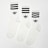 adidas Originals Calcetines Crew adicolor (3 Pack) blanco