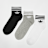 adidas Originals adicolor Trefoil Ankle Sokken (3 Pack) grijs