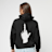 Miss Tee I Dont Give A Hoody zwart