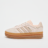 adidas Originals Gazelle Bold J wonder quartz/wonder taupe/gum 1 lichtroze