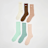 Nike 6 PACK - Everyday Plus Cushion Crew multicolore