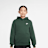 Nike   Sportswear Club Fleece Hoodie Low Brand Read grün