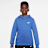 Nike Sportswear Club Fleece Hoodie Low Brand Read bleu