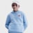 Nike Sportwear Club Fleece Hoodie Low Brand Read blau