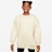 Nike Sportswear Club Fleece Oversized Crew beige