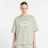 New Balance LINEAR HERITAGE OVERSIZED T-SHIRT green verde