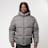 Urban Classics Shiny Puffer Jacket With Hood cinzento