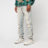Smoke Rise Wave Effect Jeans azul