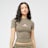 Felicious Basic Tight Logo T-Shirt zelena