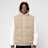 Urban Classics Basic Teddy Puffer Vest beż
