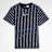 Karl Kani Small Signature Essential Pinstripe Tee Junior blau