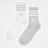 adidas Originals Glitter Crew Socks (2 Pack) srebrna