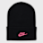 Nike   U NK PEAK BEANIE TC FUT F24 L black/white crna