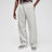 Jordan Brooklyn Fleece Oversized Open-Hem Pants gris