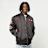 Mitchell & Ness Black Out Satin Jacket Chicago Bulls noir