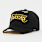 Mitchell & Ness Pinned Gold Pro Snapback NBA Los Angeles Lakers preto