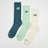 New Balance 3 PACK - EVERYDAY SEASONAL CREW -  seasalt multicolorido