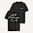 Another Cotton Lab Nice Attitude Club Oversized T-Shirt czarny