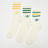 adidas Originals 3 PACK - Crew Sock 3 Streifen beige