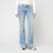 True Religion Joey Low Rise Flare Flap blauw