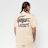 Lacoste T-Shirt Backprint bege