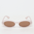 Karl Kani Autograph Oval Shaped Sunglasses rose