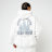 Karl Kani Signature Oversized Zip Hoodie grau