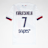 Nike Kvaratskhelia / No. 7 / Paris Saint-Germain Nike Kids Away Stadium 2024/25 weiß