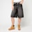 Urban Classics Ladies Denim Bermuda grijs