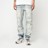 Smoke Rise Grunge Wash Effect Jeans azul