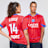 Nike D. Doué / No. 14 / PSG Nike Third Stadium 2025/26 rojo
