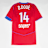Nike D. Doué / No. 14 / PSG Nike Third Stadium 2025/26 crvena