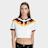 adidas Originals Germany DFB 2026 Home Jersey, cropped blanco
