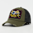 Von Dutch Originals Distressed Trucker Cap Flying Eyeball verde