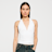 Urban Classics Ladies Polyamide Jersey Neckholder Top blanc