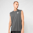 New Era MLB Core Plus Sleeveless Tee grigio