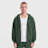 Urban Classics Fluffy Zip Hoody grün
