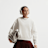Jordan Sportswear Studio Boxy Fleece Crew-Neck beige