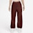 Nike Studio Fleece Mid Weight High Rise Oversized Cuff Pant Rot