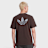 adidas Originals Mono Big Trefoil T-Shirt Braun