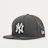 New Era Fitted-Cap 59Fifty Basic MLB New York Yankees grau