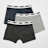 SNIPES 3 PACK - Jersey Marine grau