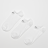 Nike   3 PACK - Everyday Lightweight Training No-Show Socks blanc