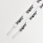 SNIPES Basic Logo Rapport 140cm branco