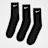 Nike   3 PACK - Sportswear Everyday Essential Crew Socks preto