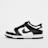 Nike   Dunk Low Panda (GS) zwart
